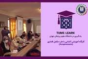 تامز لرن 1: کارگاه آموزشی آشنایی با طب مکمل فشاری در معاونت فرهنگی و دانشجویی دانشگاه علوم پزشکی تهران 